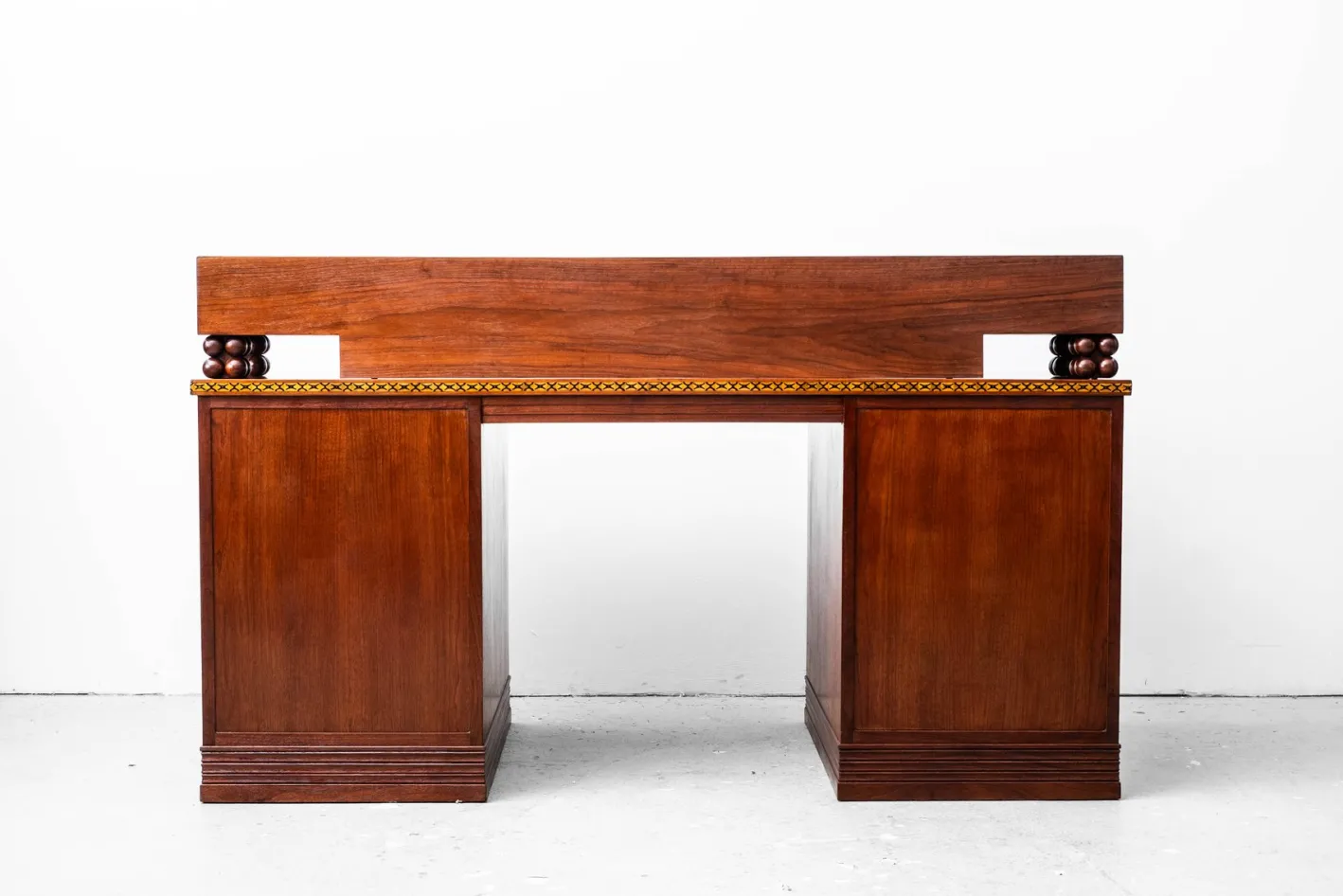 Jugendstil Schreibtisch von Matthias Feller für Moritz Ballin, München, Deutschland, 1912