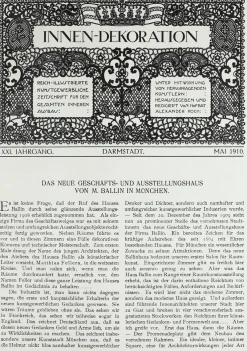 Jugendstil Schreibtisch von Matthias Feller für Moritz Ballin, München, Deutschland, 1912
