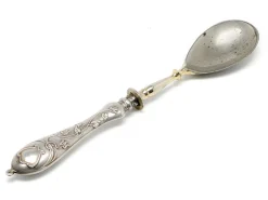 Jugendstil Silberlöffel, Polen, 1900er