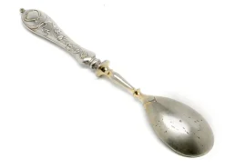 Jugendstil Silberlöffel, Polen, 1900er