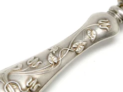 Jugendstil Silberlöffel, Polen, 1900er