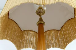 Jugendstil Stehlampe aus Kirschholz von Paul Follot, Frankreich, 1920er