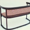 Jugendstil Stühle und Sofa von Josef Hoffmann für Thonet, 3er Set