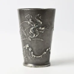 Jugendstil Zinnbecher von WMF, 1890er