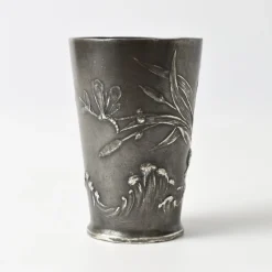 Jugendstil Zinnbecher von WMF, 1890er