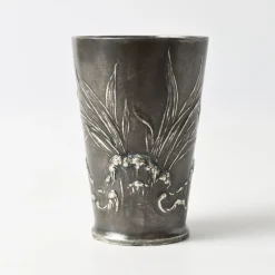 Jugendstil Zinnbecher von WMF, 1890er