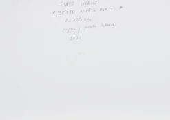 Juris Utans, Bee at Rest III, 2021, Mixed Media und Papier