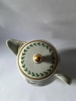 Kaffeekanne aus Porzellan von Richard Ginori, Italien, Mitte 18. Jh.