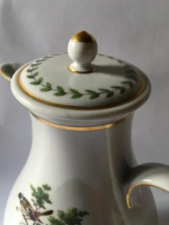 Kaffeekanne aus Porzellan von Richard Ginori, Italien, Mitte 18. Jh.
