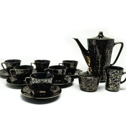 Kaffeeservice Ira, Chodzież, Polen, 1950er, 15er Set