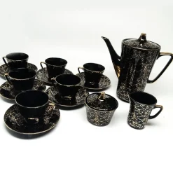Kaffeeservice Ira, Chodzież, Polen, 1950er, 15er Set