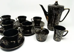 Kaffeeservice Ira, Chodzież, Polen, 1950er, 15er Set