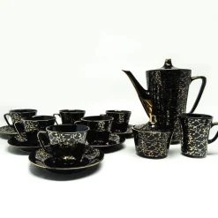 Kaffeeservice Ira, Chodzież, Polen, 1950er, 15er Set