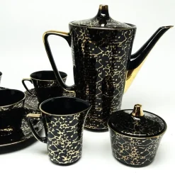 Kaffeeservice Ira, Chodzież, Polen, 1950er, 15er Set