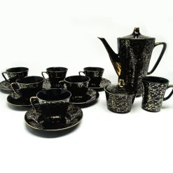 Kaffeeservice Ira, Chodzież, Polen, 1950er, 15er Set