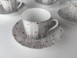 Kaffeeservice von Castro Sargadelos, 1950er, 10 Set