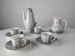 Kaffeeservice von Castro Sargadelos, 1950er, 10 Set