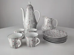 Kaffeeservice von Castro Sargadelos, 1950er, 10 Set