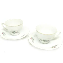 Kaffeeservice von Porcelain Factory Bogucice, Polen, 1960er, 15er Set