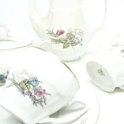Kaffeeservice von Porcelain Factory Bogucice, Polen, 1960er, 15er Set