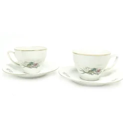 Kaffeeservice von Porcelain Factory Bogucice, Polen, 1960er, 15er Set