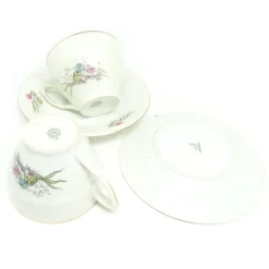 Kaffeeservice von Porcelain Factory Bogucice, Polen, 1960er, 15er Set