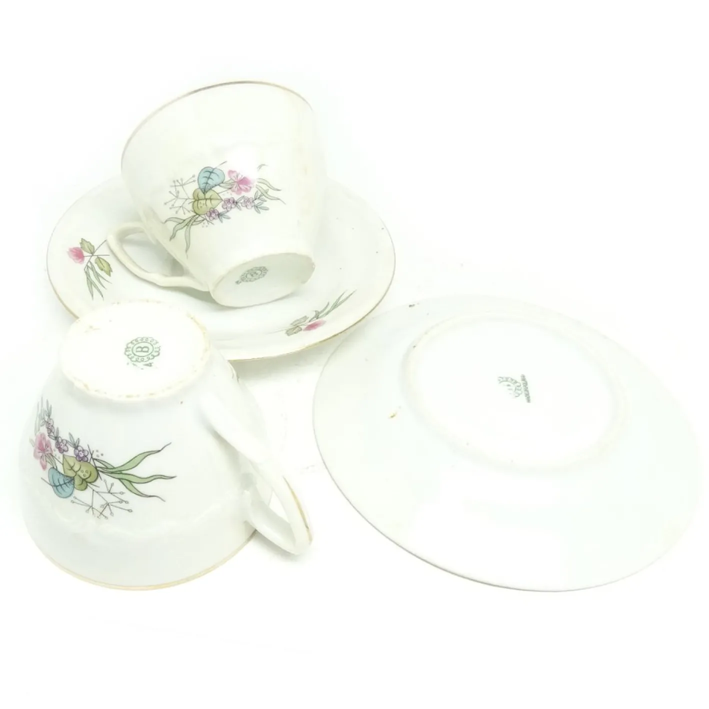 Kaffeeservice von Porcelain Factory Bogucice, Polen, 1960er, 15er Set