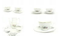 Kaffeeservice von Porcelain Factory Bogucice, Polen, 1960er, 15er Set