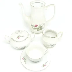Kaffeeservice von Porcelain Factory Bogucice, Polen, 1960er, 15er Set