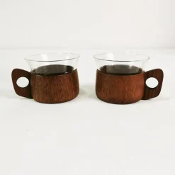 Kaffee- und Teeservice aus Teak von Schott & Gen, Mainz, Deutschland, 1970er, 13 Set