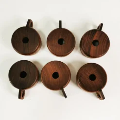 Kaffee- und Teeservice aus Teak von Schott & Gen, Mainz, Deutschland, 1970er, 13 Set