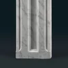 Kamin aus Carrara Marmorrahmen