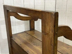 Kaminbank aus Tannenholz, 19. Jh.