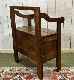 Kaminbank aus Tannenholz, 19. Jh.