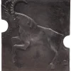 Kaminplatte aus Gusseisen, 1950er