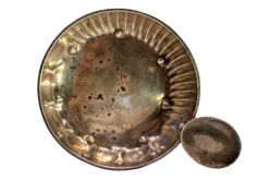 Kannelierter Silber Weinprobebecher