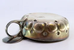 Kannelierter Silber Weinprobebecher