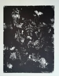 Karl Hartung, Komposition, 1966, Original Lithographie