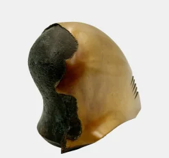 Karl-Heinz Deutsch, Helmkopf, 2003, Bronze