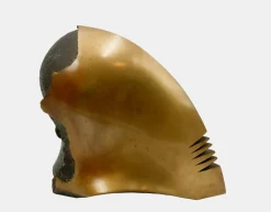 Karl-Heinz Deutsch, Helmkopf, 2003, Bronze
