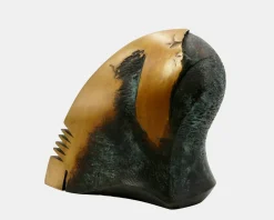 Karl-Heinz Deutsch, Helmkopf, 2003, Bronze