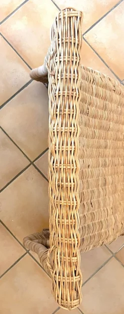 Karlskrona Wicker Chaiselongue von Carl Öjerstam für Ikea, 1990er