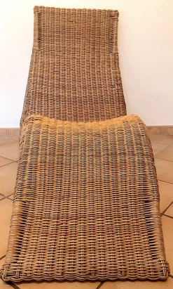 Karlskrona Wicker Chaiselongue von Carl Öjerstam für Ikea, 1990er