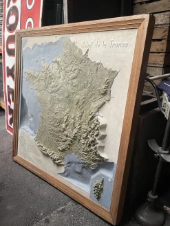 Karte von Frankreich, 1934