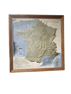 Karte von Frankreich, 1934