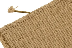 Kelim mit beige-braunen Streifen von Rug&Kelim
