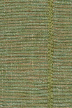 Kelim Teppich in Grün mit Petrol und Rosa Akzenten von Rug&Kilim