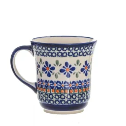 Keramikbecher von Porcelana Bolesławiec, 4 . Set