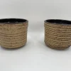 Keramik Blumentöpfe im Stil von Sgrafo, Deutschland, 1960er, 4er Set