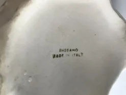 Keramikkrug signiert von Bassano, Italien, 1950er